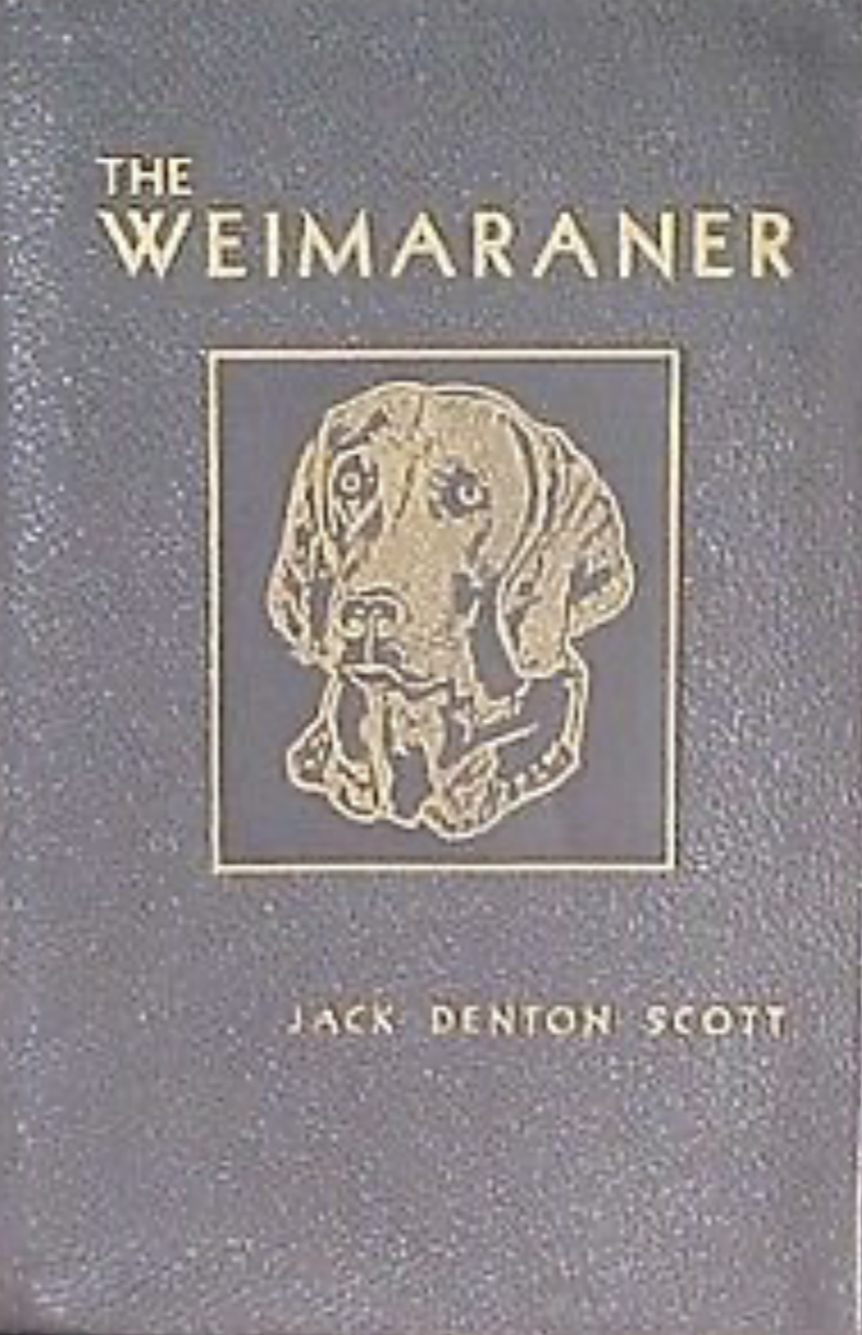 The Weimaraner book cover
